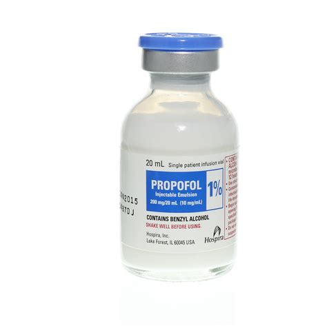 Accueil Propofol 10mg Ml 20ml