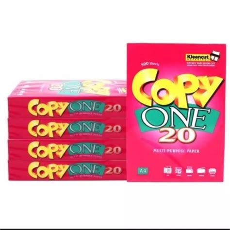 Copy One Sub 20 70gsm Bond Paper Book Paper Shopee Philippines