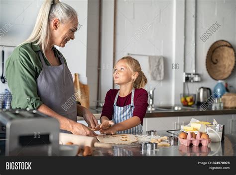 Smiling Grandmother Image And Photo Free Trial Bigstock