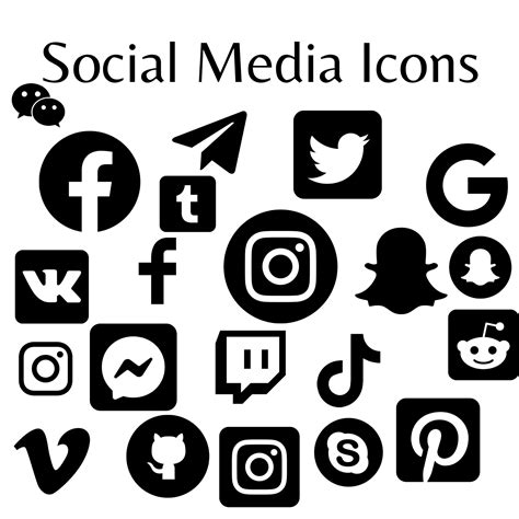 Social Media Logos