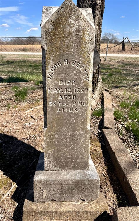 Jacob H Beatty 1831 1889 Homenaje De Find A Grave