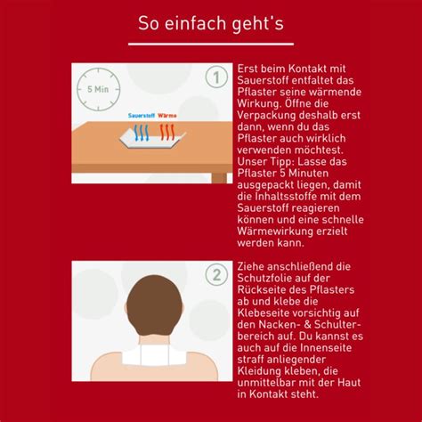 N W Rmepflaster F R Schultern Nacken Bis Zu Stunden W Rme St