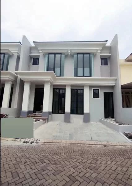 Dijual Rumah Baru Gress Taman Puspa Raya Citraland Surabaya Modern