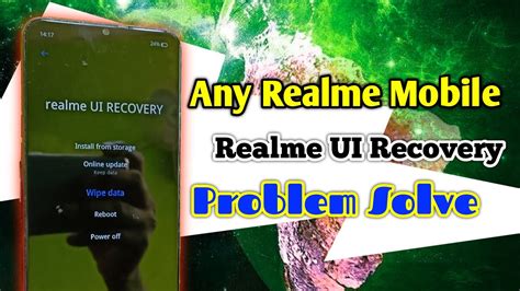 Realme Ui Recovery Problem Solution Realme Mobile Recovery Mode