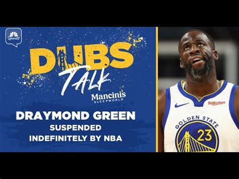 Emergency Podcast Draymond Green Suspended Indefinitely By Nba Dubs