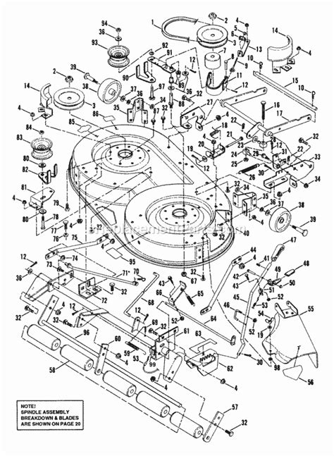 Schematic Diagram Replace John Deere Deck Belt Stx38 Black Deck John ...