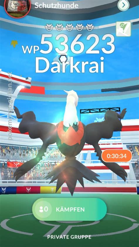 Darkrai Raid Boss Pokemon Go