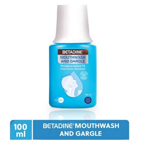 Jual Betadine Mouthwash And Gargle Ml Obat Kumur Shopee Indonesia