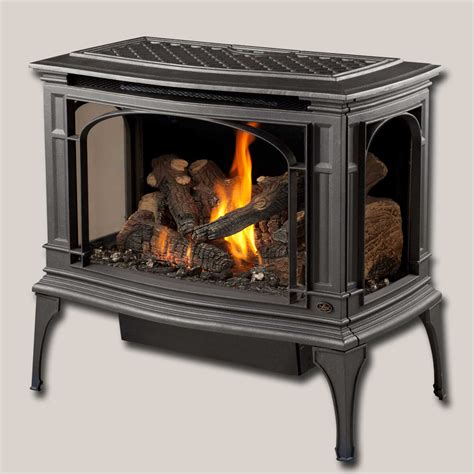 Lopi Greenfield Radiant Plus MV Large Gas Stove - Monroe Fireplace