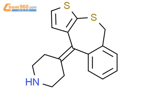 85690 10 4 PIPERIDINE 4 THIENO 2 3 C 2 BENZOTHIEPIN 4 9H YLIDENE CAS