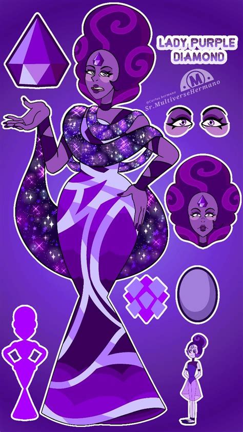 Diamante Roxo Em 2023 Desenhos Fofos De Urso Steven Universe