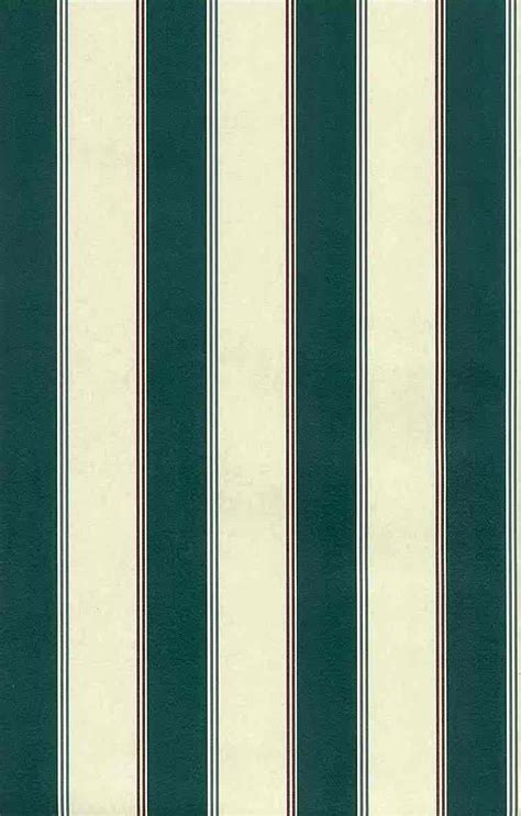 Green Cream Stripe Vintage Wallpaper Blue Red AMD1222 D/Rs