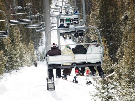 Premium Photo | Ski lift in keystone, colorado.