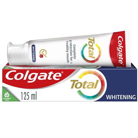 Colgate Total Advanced Whitening Toothpaste 125ml Wilko