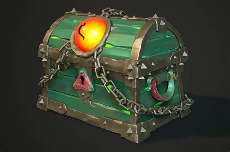 ArtStation Sea Of Thieves Kraken Chest UE4 Fan Art Joseph Lopatta