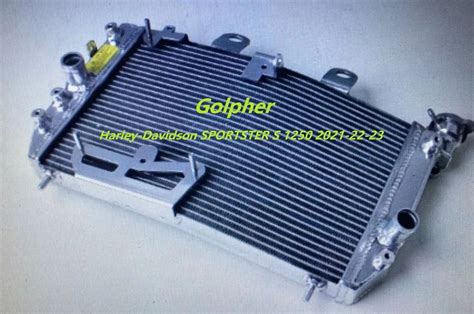 GOLPHER ALUMINIUM RADIATOR FOR Harley Davidson SPORTSTER S 1250 2021