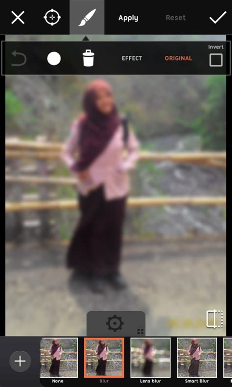 Cara Membuat Gambar Blur Serat