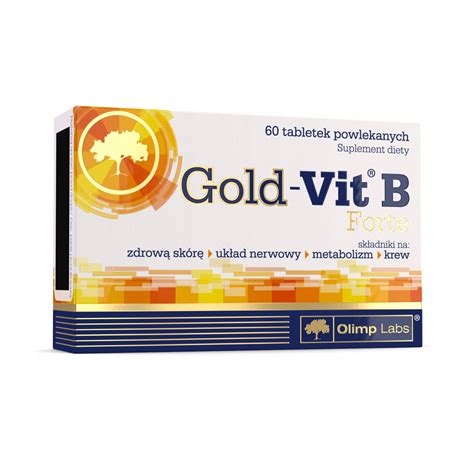 Olimp Gold Vit B Forte Tabl Mocne Witaminy B Kwas Foliowy Biotyna