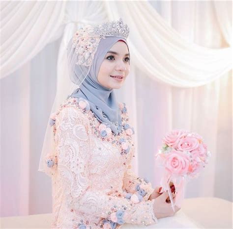 Design Gaun Pengantin Muslimah Gemuk E D Model Kebaya Akad Nikah Hijab