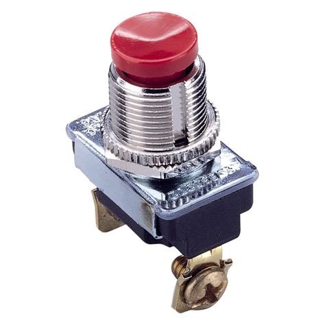 Gardner Bender® Gsw 23 Single Spst Mom On Off Red Momentary Contact Push Button Switch