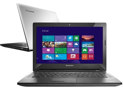 Notebook Lenovo Intel Core I3 4005u 4ª Geração 4gb De Ram Hd 500 Gb 14 Windows 8 1 G40 Com O