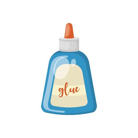 Cartoon School Glue Bottle 2813612 Vector Art At Vecteezy