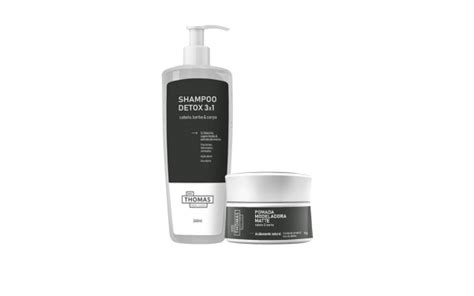 Kit Labotrat Mr Thomas Shampoo Em Pomada Barba E Cabelo