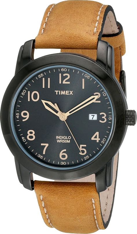 Timex Highland Street Herrenuhr Braun Schwarz One Size Elevated