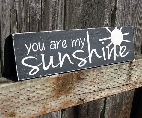 You Are My Sunshine Wood Sign By SaidInStoneOnline On Etsy