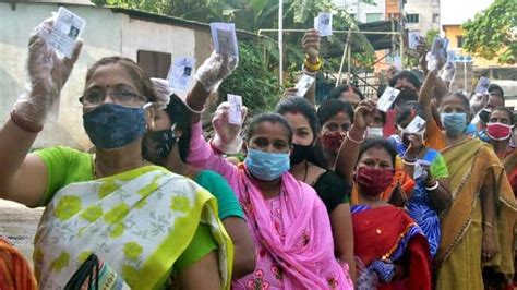 West Bengal Election 2021 6940 Voter Turnout Till 4 Pm In Fifth Phase