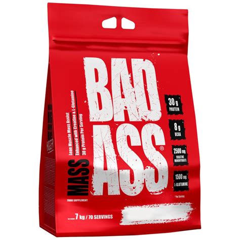 BAD ASS NUTRITION Mass 7000g White Chocolate Coconut BAD ASS Sport Sklep EMPIK