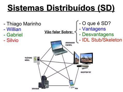 Apresentação Sistemas Distribuídos Conceito PPT