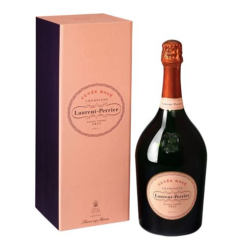 Champagne Brut Cuvée Rosé Laurent Perrier astucciato