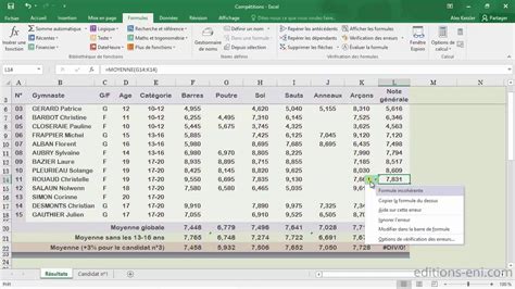 Excel V Rification Des Erreurs Youtube