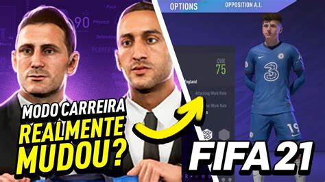 Todas As Novidades Do Modo Carreira Do Fifa Youtube