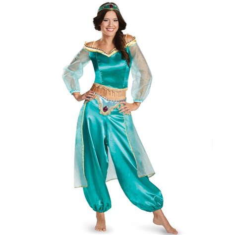 Halloween Aladdin Magic Lamp Aladin Jasmijn Prinses Cosplay Kostuums