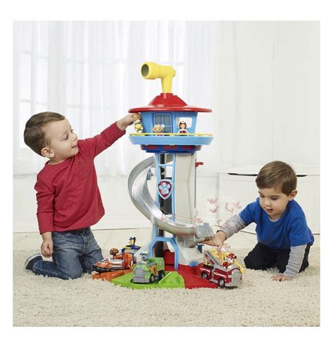 Paw Patrol My Size Lookout Tower With Exclusive Vehicle Rotating