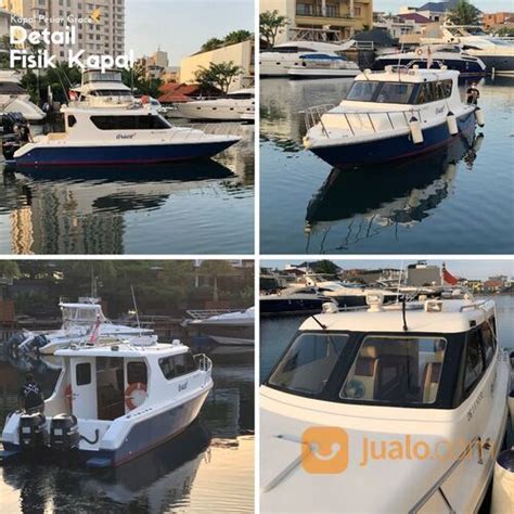 Kapal Pesiar Speed Boat Kecil Pemakaian Pribadi Full Acc Like New Di