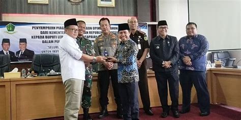 Enam Kali Berturut Turut Pemkab Lebong Raih WTP GARUDA DAILY