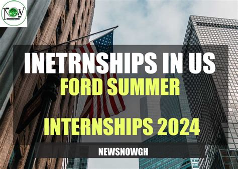 Internships In USA Ford Summer Internships 2024