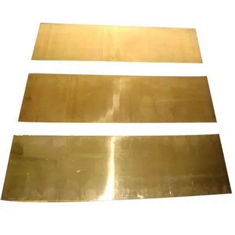 Leaded Brass Sheet At Best Price In India