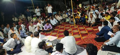 Listened To The Problems Of Common People In Ganeshpura Night Chaupal