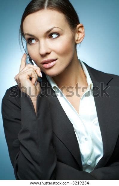 Beautiful Sexy Brunette Business Woman Isolated Stock Photo Shutterstock