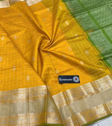 Kuppadam Pattu Sarees With Kanjeevaram Borders And Silver Jari