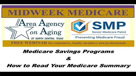 Midweek Medicare Medicare Savings Programs And How To Read Your