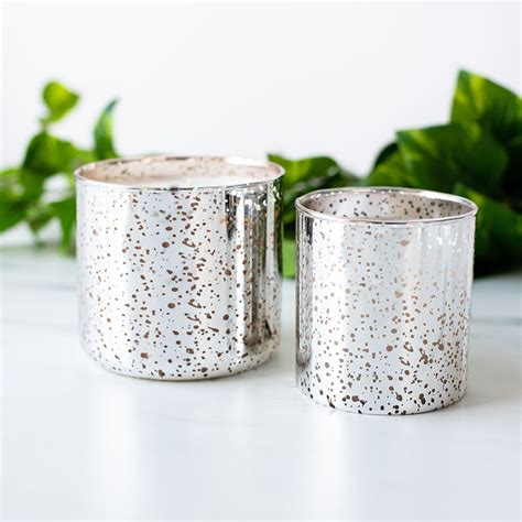 Silver Mercury 3 Wick Tumbler Jar Candlescience