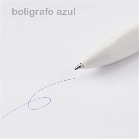 BOLÍGRAFO MULTIPLE 3 COLORES MUJI Tulipan Azul Paper Garden