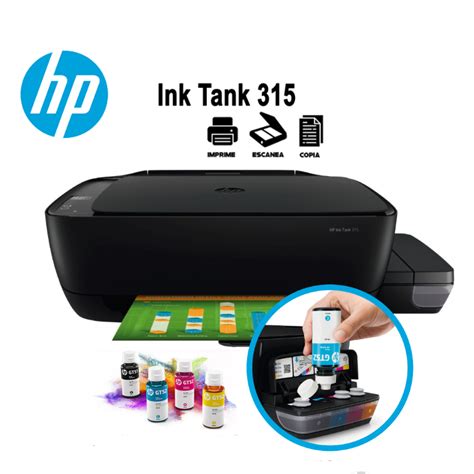 Gms Online Impresora Hp Ink Tank Multifuncional Sistema Continuo