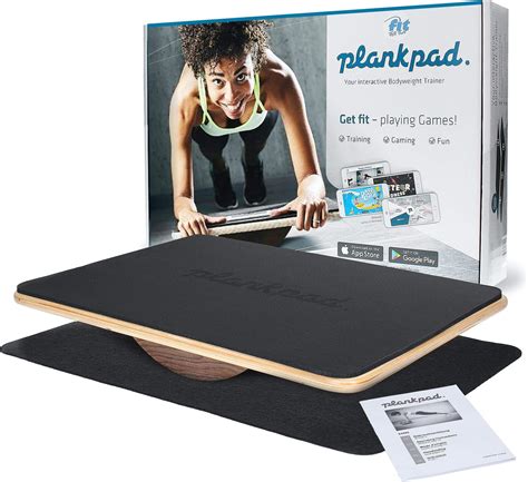 Plankpad Fit For Fun Edition Interaktiver Ganzk Rper Trainer Mit