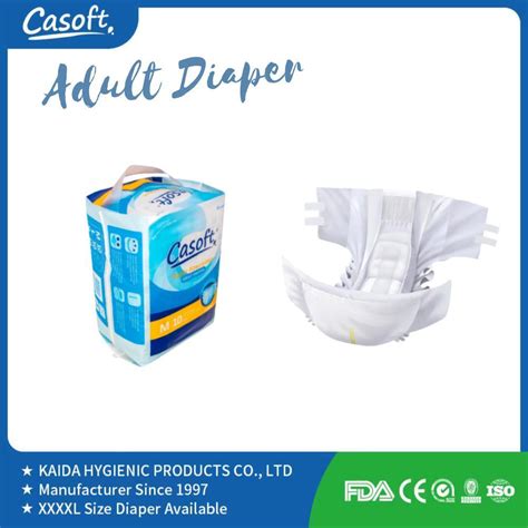 Customizable Adult Diaper Oem Factory Direct Supply Unisex Adult